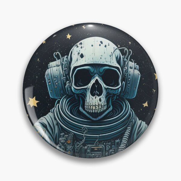 Item preview, Skeleton Astronaut floating in Space designed and sold by Saltys-Shop.
