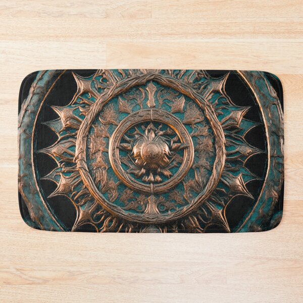 Item preview, Mandala Ancient Abstract Fantasy Ancient Civilizations Centered Structure Digital Art Art designed and sold by Oleg Viktorovic Pitkovskiy.