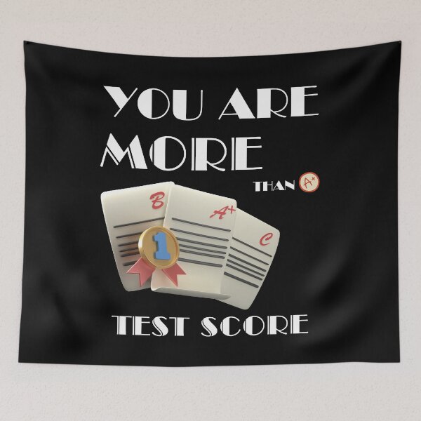 Item preview, You Are More Than A Test Score designed and sold by BarvinWayne.