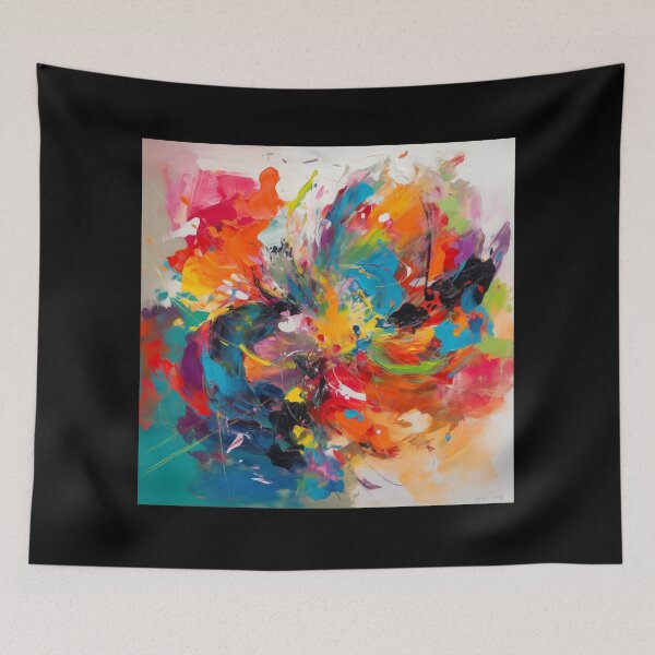 Item preview, Splashes Of Color: Colorful Painting Contemporary Art Vibrant Colors  designed and sold by DigiNook.