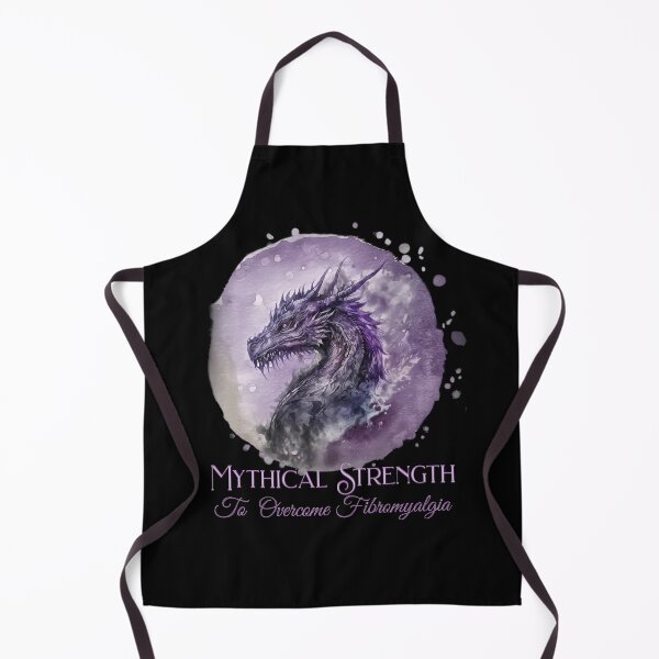 Item preview, Fibromyalgia Awareness Mythical Strength To Overcome Fibromyalgia Dragon designed and sold by MythikCreationz.
