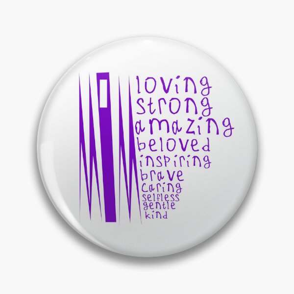 Item preview, Mom loving strong amazing beloved inspiring brave designed and sold by kinpirks.