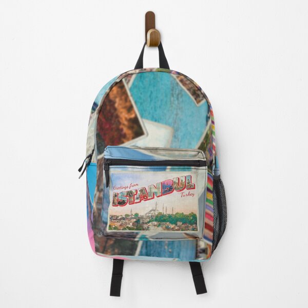 Item preview, Greetings from Istanbul in Turkey Vintage style retro souvenir designed and sold by DeveloperProp0.