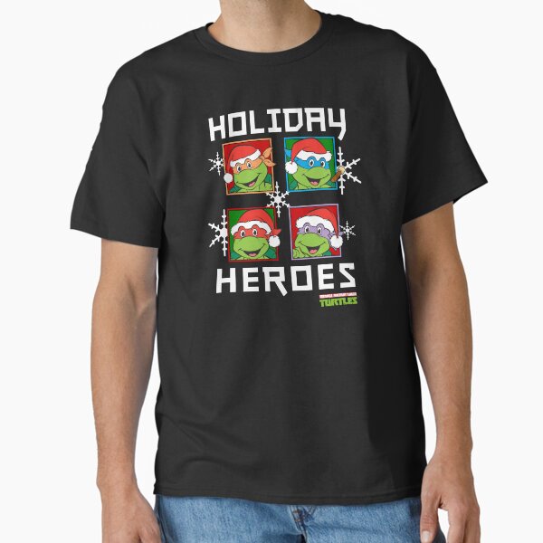 Aperçu de l'œuvre Teenage Mutant Ninja Turtles Holiday Heroes Groupe créée et vendue par FifthSun.