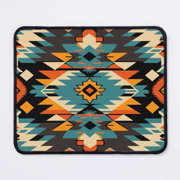 Item preview, Native American decorative patterns with vibrant colors designed and sold by ColorDesign38.