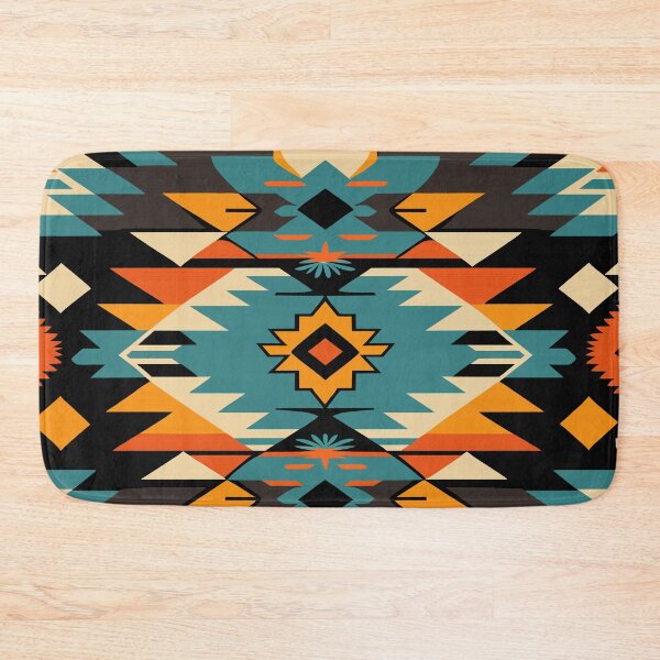 Item preview, Native American decorative patterns with vibrant colors designed and sold by ColorDesign38.