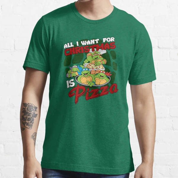 Pizza For Christmas Teenage Mutant Ninja Turtles shirt - Kingteeshop