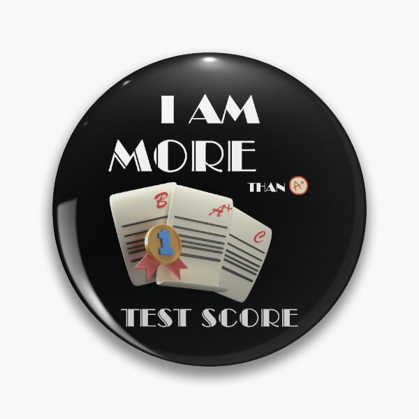 Item preview, I am More Than A Test Score designed and sold by BarvinWayne.