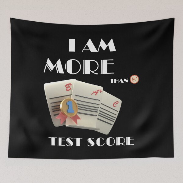 Item preview, I am More Than A Test Score designed and sold by BarvinWayne.