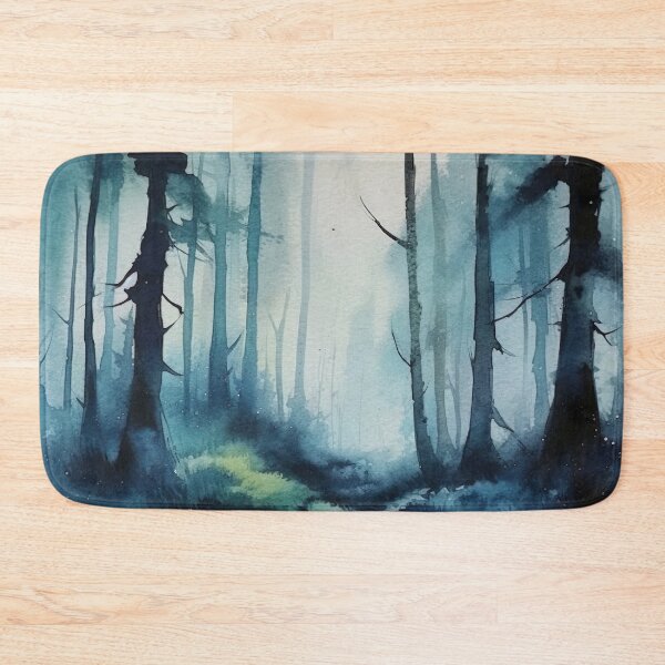 Item preview, Watercolor Wash Dark Fantasy Forest designed and sold by Matt's Artificial Nature.