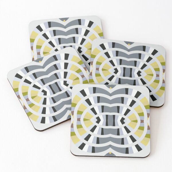 Item preview, Dopamine Decor by Jenny Meehan Yellow Green 7 designed and sold by Jenny Meehan Art Prints and Patterns  .