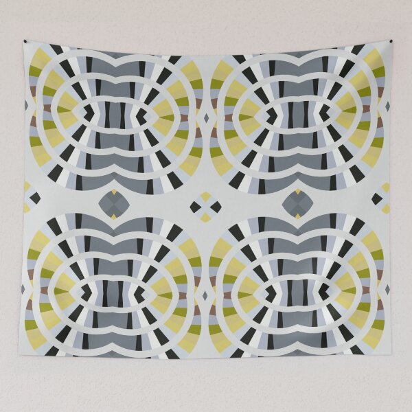 Item preview, Dopamine Decor by Jenny Meehan Yellow Green 7 designed and sold by Jenny Meehan Art Prints and Patterns  .