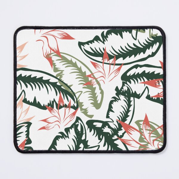 Item preview, green and dark green palm leaf pattern. vintage designed and sold by Loubariss.
