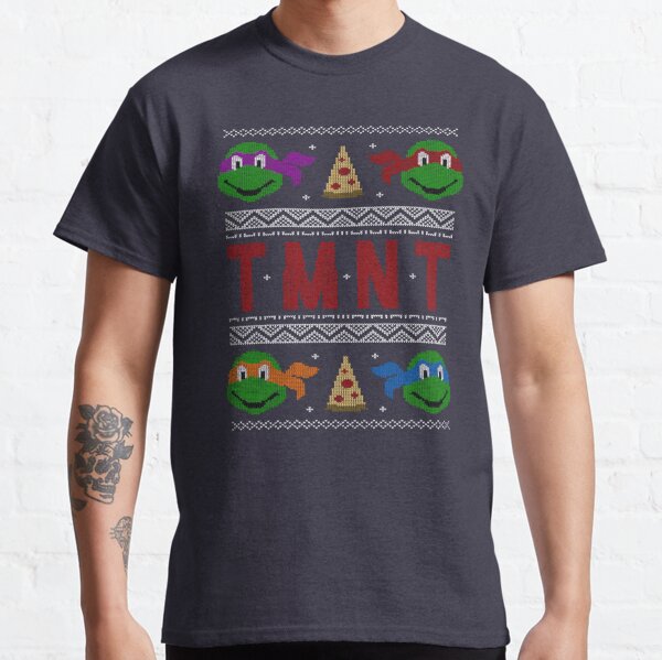 Teenage Mutant Ninja Turtles Group Ugly Christmas Sweater Classic T-Shirt