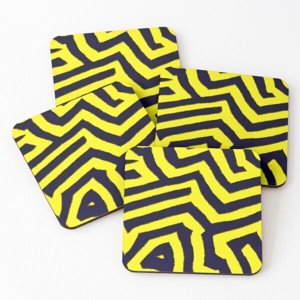 Item preview, Yellow Black Bold Zig-Zag - Seamless Pattern designed and sold by Chubuter.
