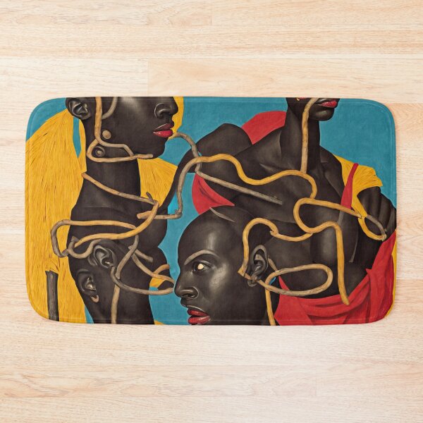 Item preview, Throw Pillow With African Ceremony Dance Design - African Style Home Decor designed and sold by Sowari-Pillows.