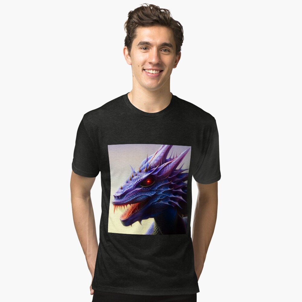 Item preview, Tri-blend T-Shirt designed and sold by dragynrain.
