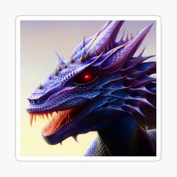 Crystal Dragons Series #35: Lapis Lazuli Sticker