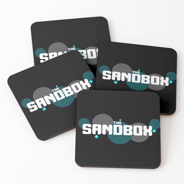 Item preview, The Sandbox SAND Crypto Altcoin - Official Logo with Fading Bubbles designed and sold by CryptoMoods.