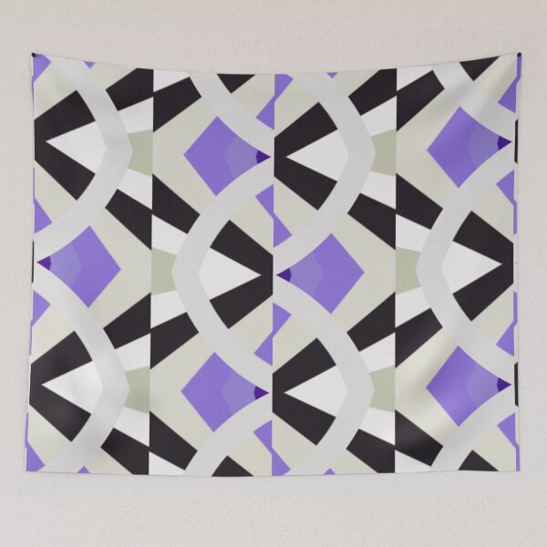 Item preview,  Dopamine Decor by Jenny Meehan Purple 7 designed and sold by Jenny Meehan Art Prints and Patterns  .