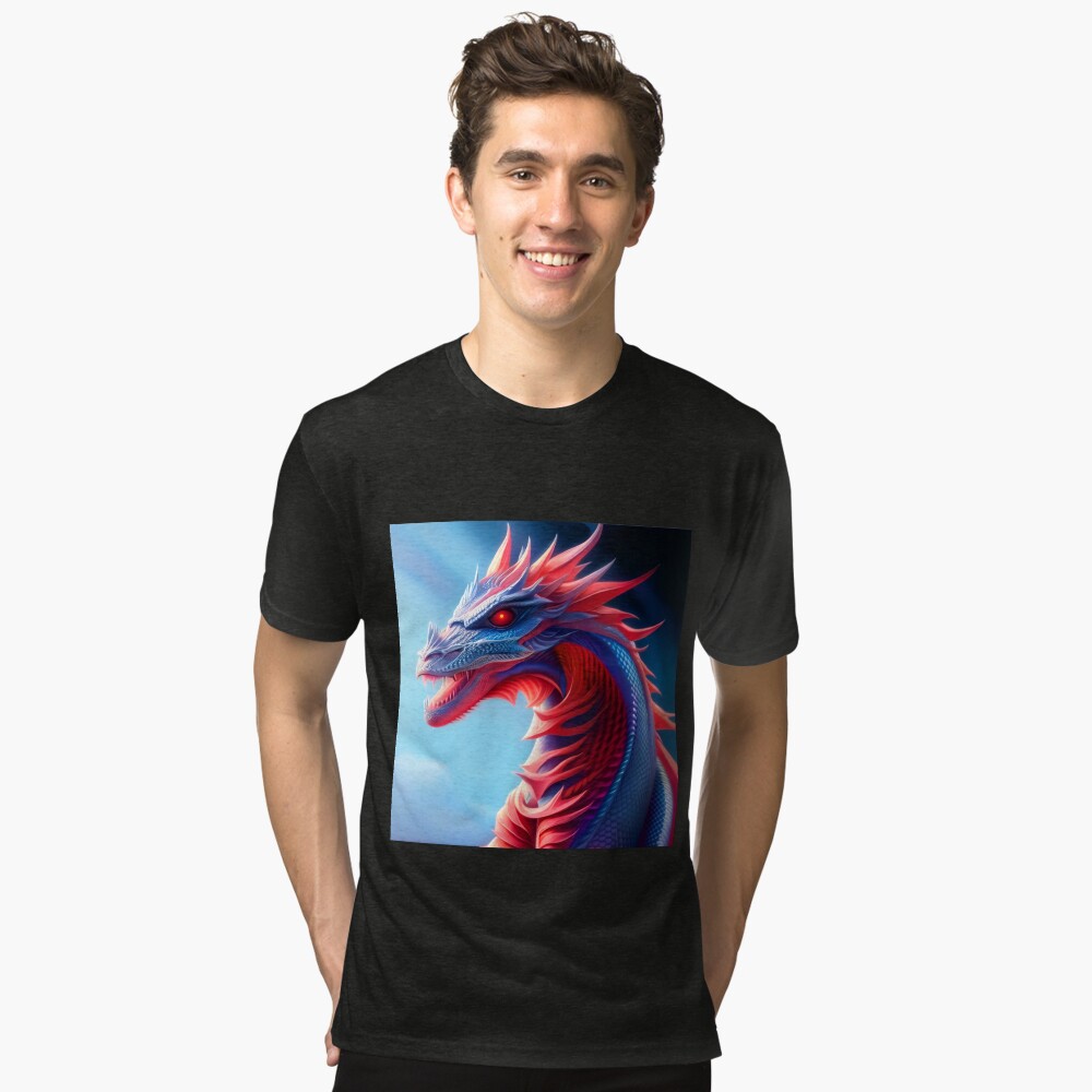 Item preview, Tri-blend T-Shirt designed and sold by dragynrain.