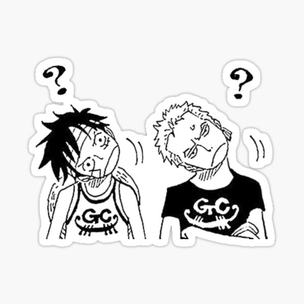 Item preview, Luffy anz Zoro designed and sold by Peponji.