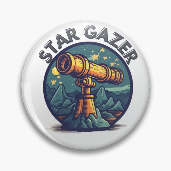 Artikelvorschau, Astronomy - Star Gazer Illustration entworfen und verkauft von CremisArt.