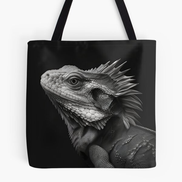 Item preview, Black and white Iguana drawing designed and sold by Pencil-Art.