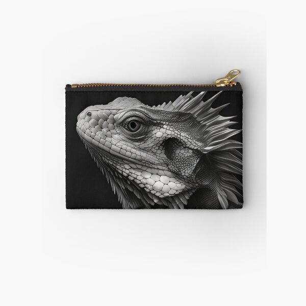 Item preview, Black and white Iguana drawing designed and sold by Pencil-Art.