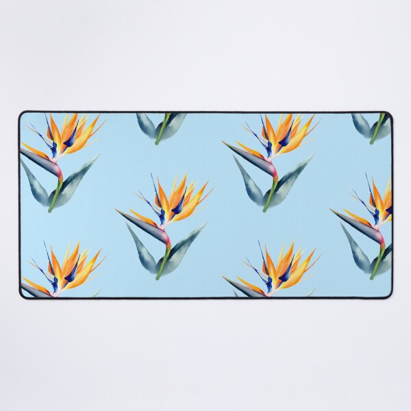 Item preview, benevolent bird of paradise watercolor designed and sold by tropi-cat.