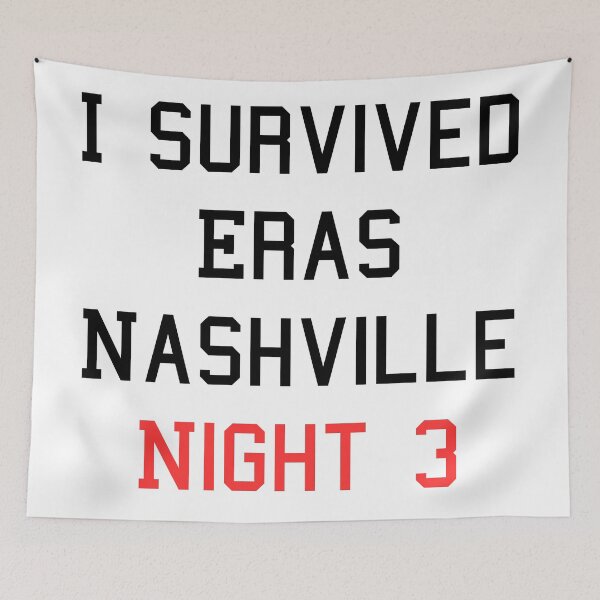 Item preview, Eras Survivor Nashville Night 3 designed and sold by katiebca2.