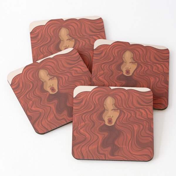 Item preview, Tangled Akagami Curls designed and sold by AdjoaSeddoh.