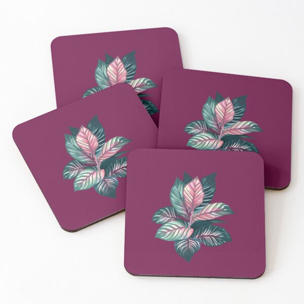 Item preview, cranky calathea watercolor designed and sold by tropi-cat.