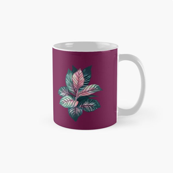 Artikelvorschau, verschrobenes Calathea-Aquarell entworfen und verkauft von tropi-cat.