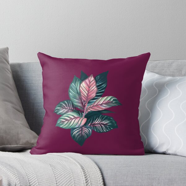 Item preview, cranky calathea watercolor designed and sold by tropi-cat.