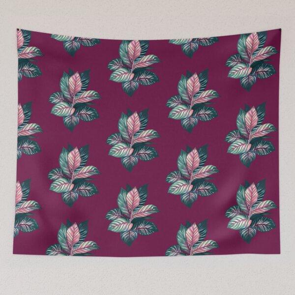 Item preview, cranky calathea watercolor designed and sold by tropi-cat.