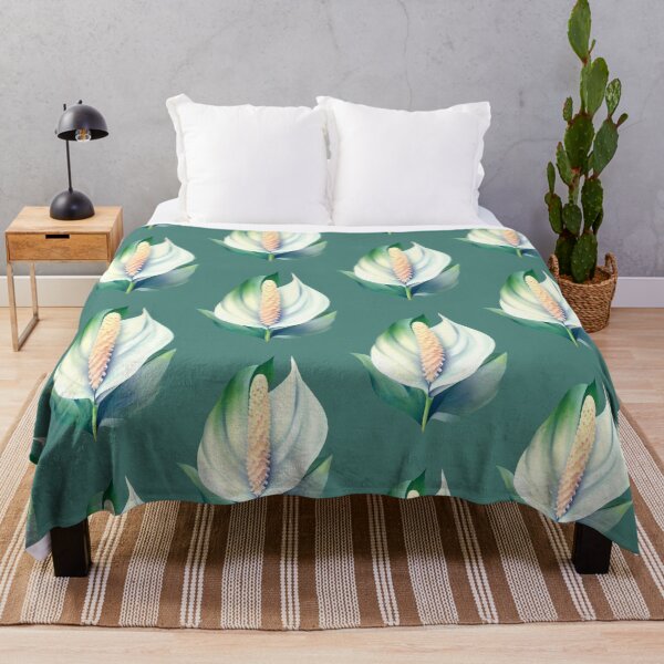 Item preview, lovely lily watercolor designed and sold by tropi-cat.