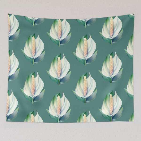 Item preview, lovely lily watercolor designed and sold by tropi-cat.