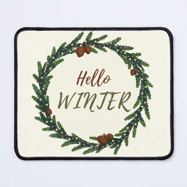 Item preview, Hello Winter designed and sold by Denisa Krivan.