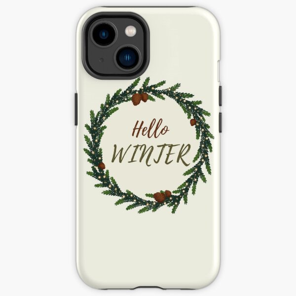 Hello Winter iPhone Tough Case