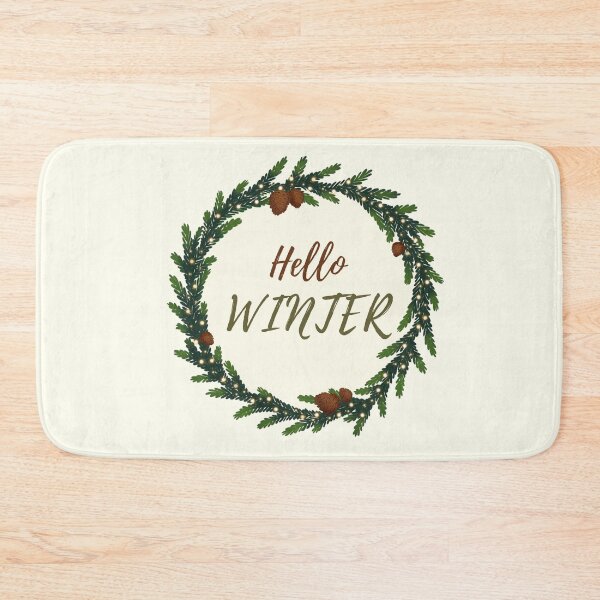 Item preview, Hello Winter designed and sold by Denisa Krivan.