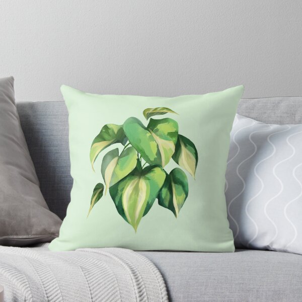 Item preview, princess philodendron watercolor designed and sold by tropi-cat.
