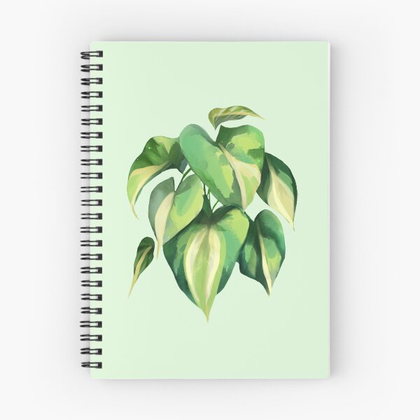 Item preview, princess philodendron watercolor designed and sold by tropi-cat.