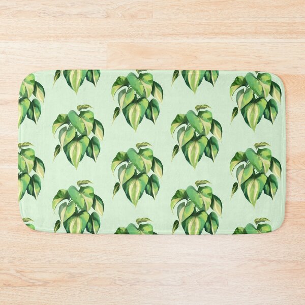 Item preview, princess philodendron watercolor designed and sold by tropi-cat.