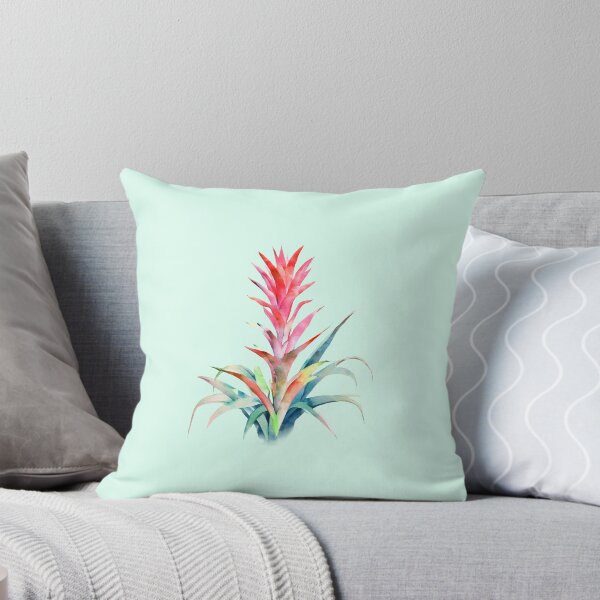 Item preview, Acuarela de bromelia mandona designed and sold by tropi-cat.