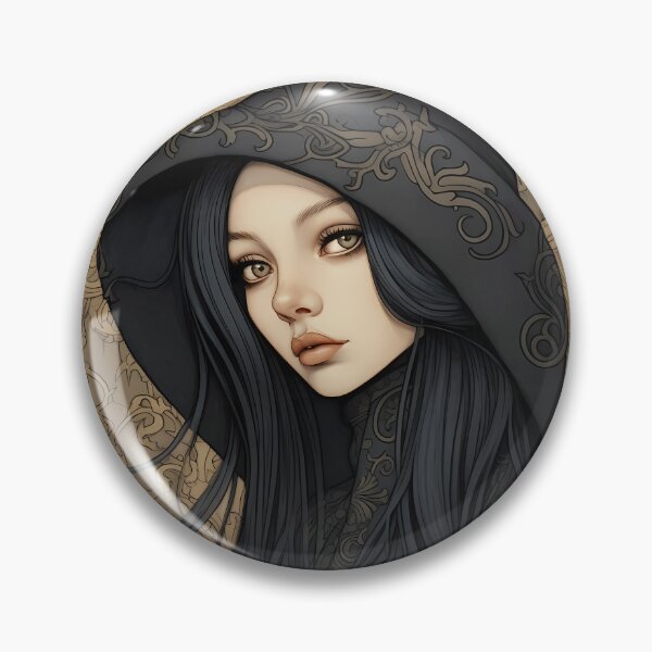 Artikelvorschau, Sable : Portrait Of A Goth Girl Series entworfen und verkauft von MTJ-Mushrooms.