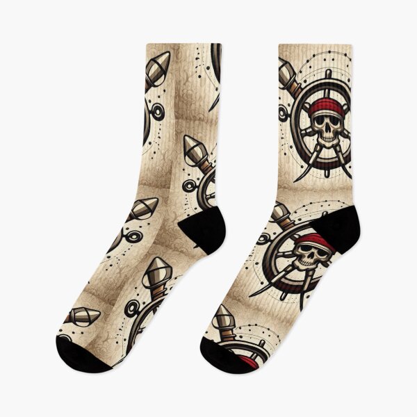 Item preview, A skull with a pirate hat and two crossed swords designed and sold by Hillol Bora.