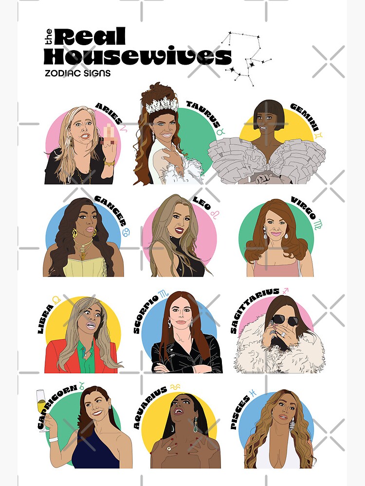 The new RHONY ladies' zodiac signs : r/realhousewives