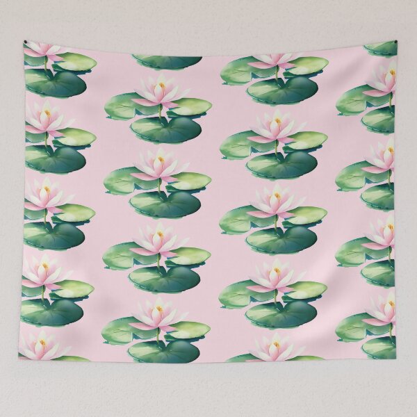 Item preview, lucky lily watercolor designed and sold by tropi-cat.
