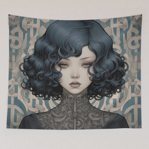 Item preview, Aria : Portrait Of A Goth Girl Series designed and sold by MTJ-Mushrooms.